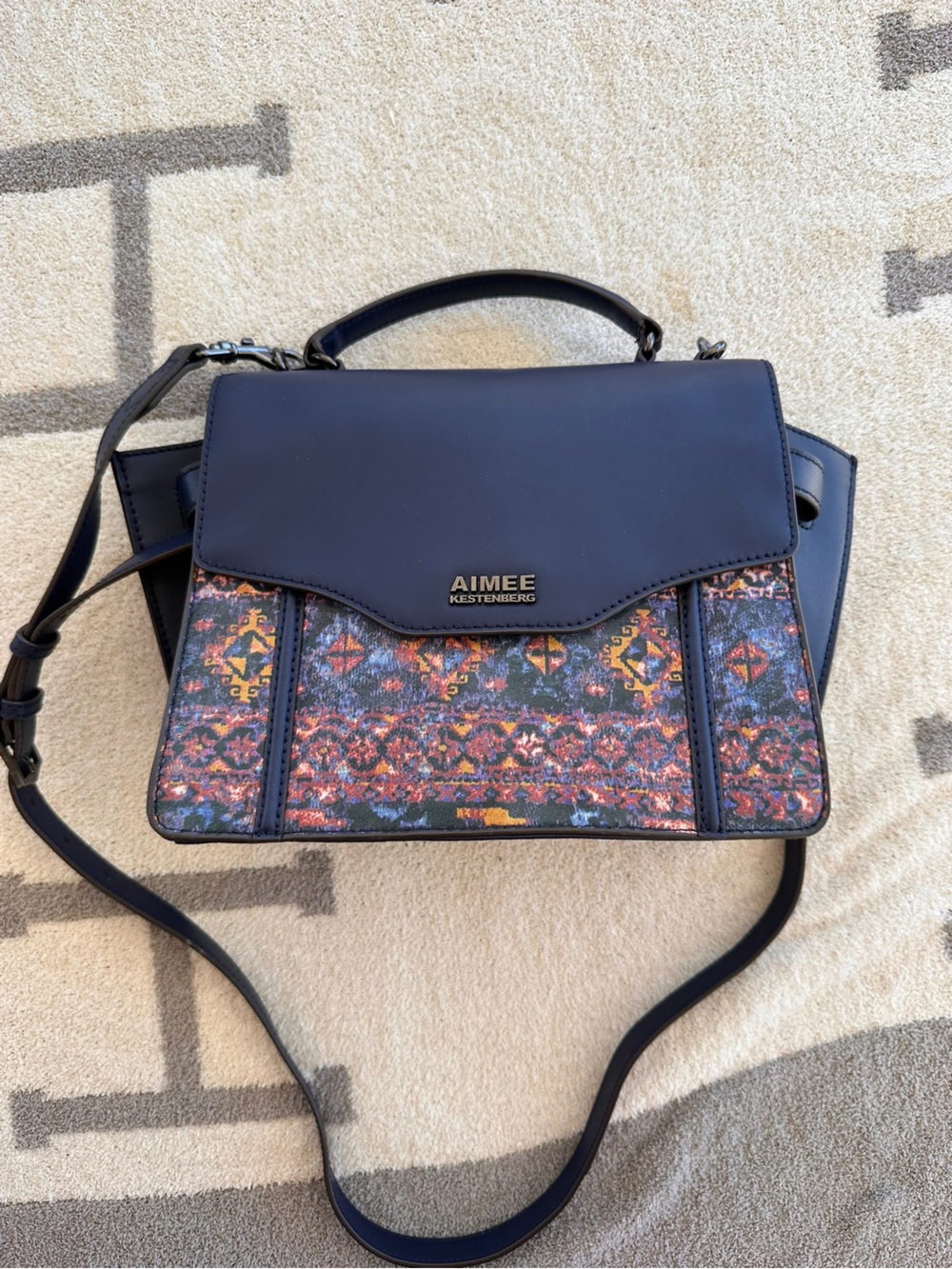 Aimee Kestenberg tapestry crossover bag